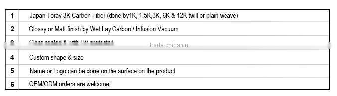 2012-2014 CARBON FIBER REAR SPOILER FOR AUDI A4 B9 (JSK030132)