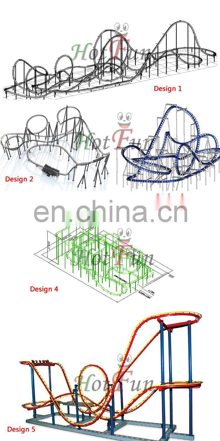 Manege other amusement park equipment products maquette de cheap roller coaster cart for sale