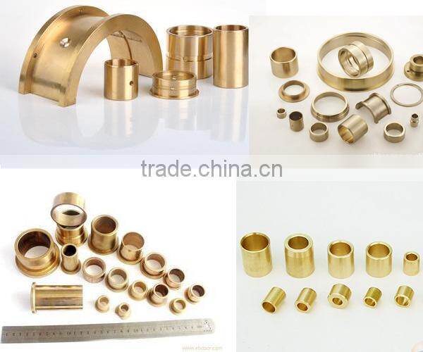 Customized sintered copper bush ,graphite Bronze bushing ,oil groove brass bushing