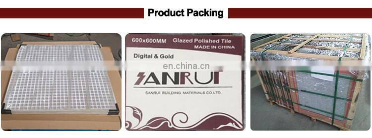 dark yellow tulip tiles double loading porcelain tiles 600*600mm