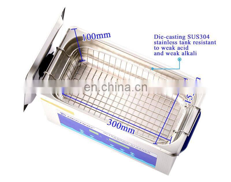 4.5L Digital Control Automatic Ultrasonic Golf Ball Cleaner for Glasses