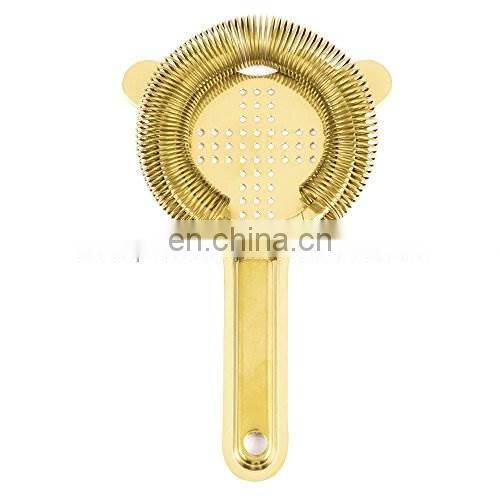 copper plated bar strainer