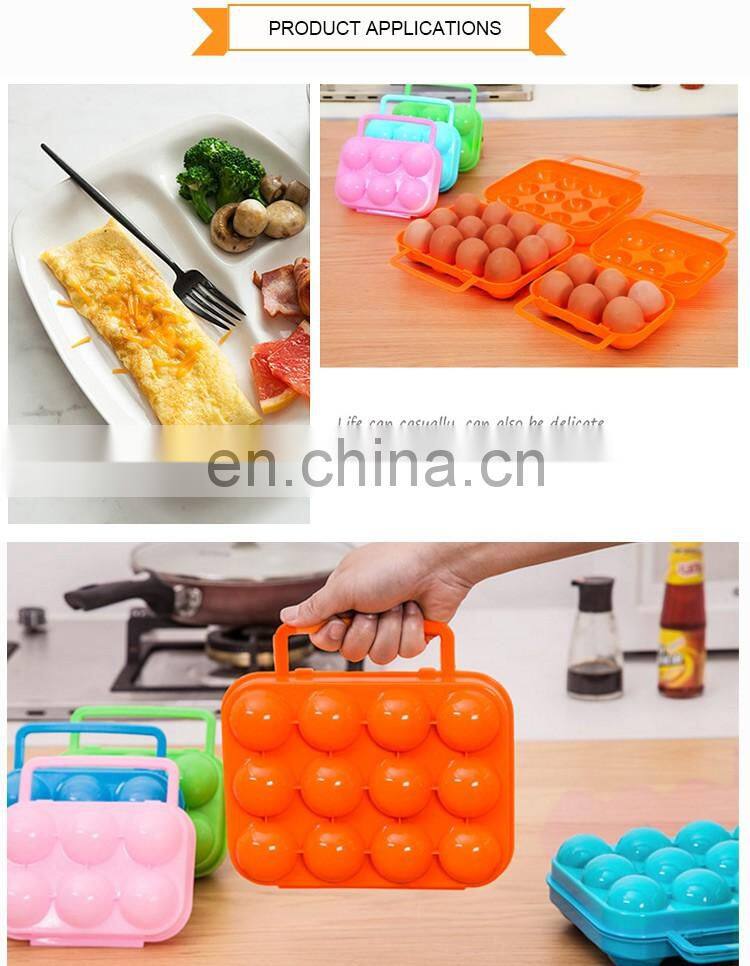 New Design PP Covered Egg Holder With Storage Box