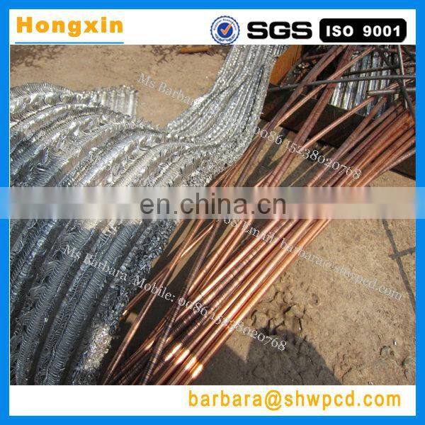 Air condition radiator aluminium and copper wire stripper machine