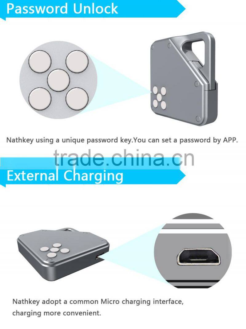 Nathkey bluetooth smart lock globe padlock