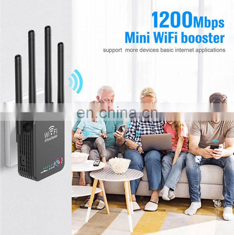SDS1238 ALLINGE High Gain Wireless 1200Mbps USB WIFI Range Extender Wi-fi Booster