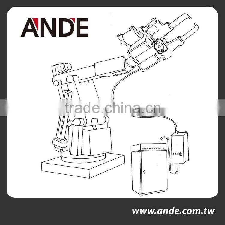 Higher welding quality Reduction gear Servo Spot X Gun