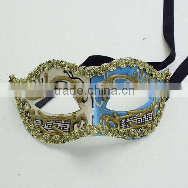 Supply fantastic adult men masquerade Mask cheap black party mask for sale different colors available