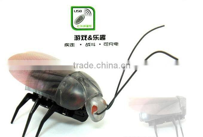 Infrared remote control fluorescence beetle toy