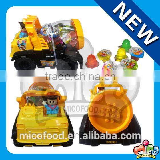 70pcs jelly in concrete pump truck