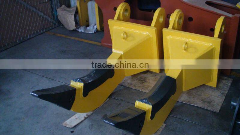 excavator attachments hydraulic wood clamp and pipe tube clamp
