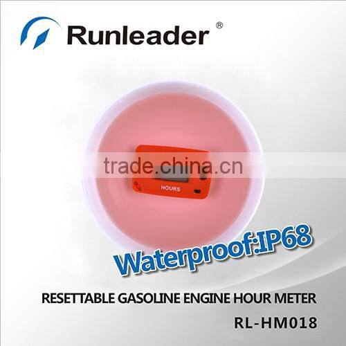 100% Waterproof Digital Hour Meter Used For Motorcycle,Motocross,ATV,Dirt Bike,Snowmobile,Generator,Marine,Ski