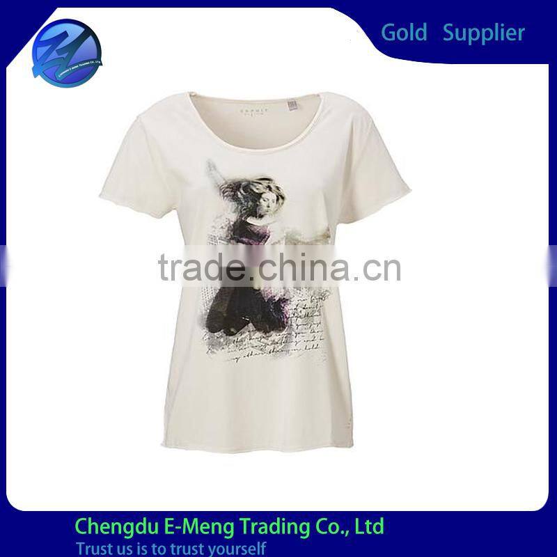 High Quality New Style Sexy Sports Women Blank Singlets in Cotton