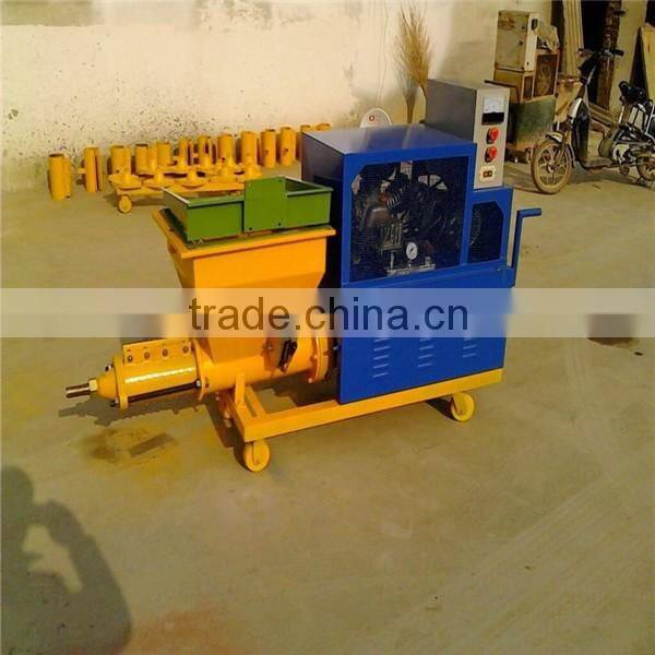 automatic piston diesel motor render cement pump machine