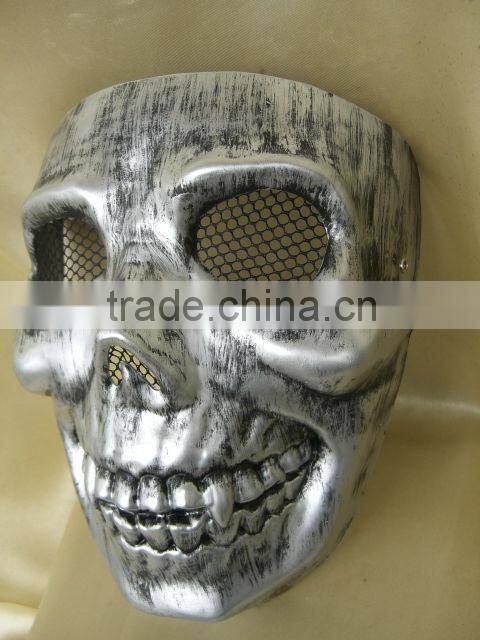 halloween party mask skeleton mask pvc mask ,day of the dead mask