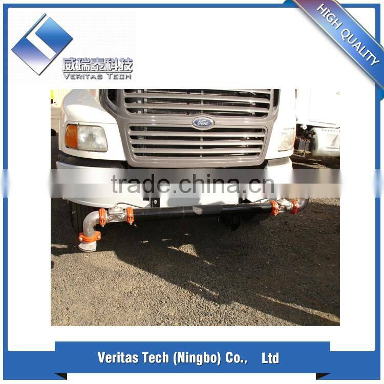 Painted and polished Deflector Nozzle Casting aluminum New desigh for Water Truck parts