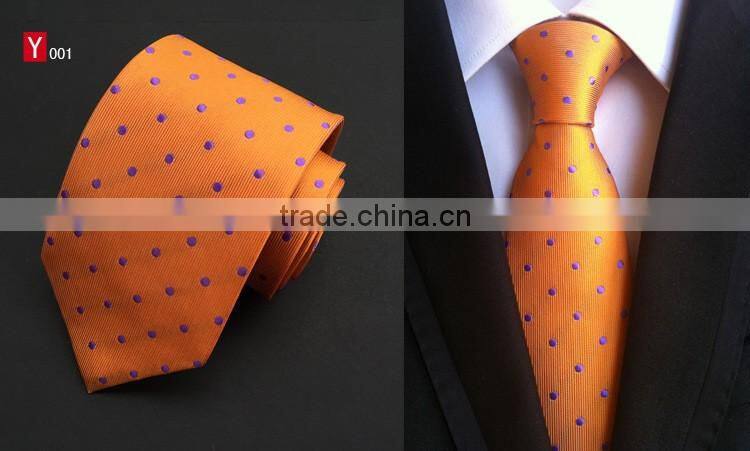 100% Silk Man's Dot Solid Tie Causual Business Wedding Party Luxury Necktie