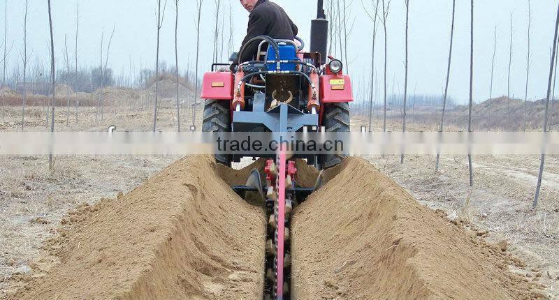 Tractor PTO trencher