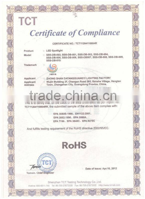 high lumen factory wholesale energy saving 3w 5w 7w led light led spotlight SHS002-3W