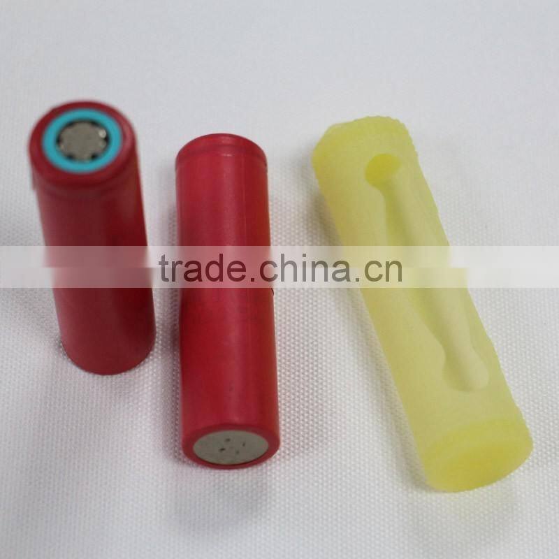 Electronic cigarette box mods 18650 power bank case shockproof 18650 lithium battery rubber bag silicone rubber 18650 case cover