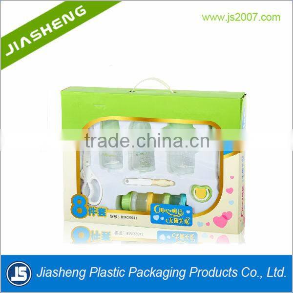 Eco-friendly and non-toxic wholesale gift set baby products pacakging insert tray