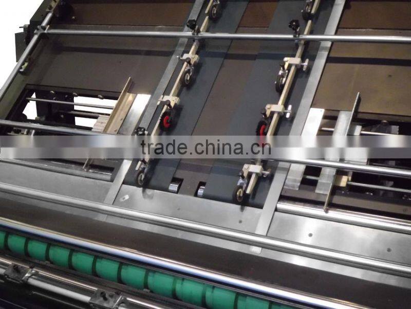 High Speed  1450 Semi Automatic Flute Paper Laminating Machine