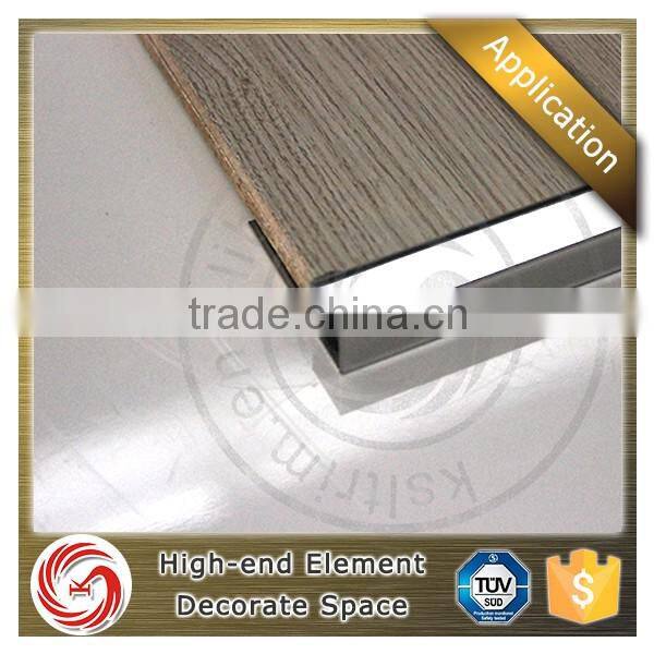 China supplier decorative stainless steel tile trim
