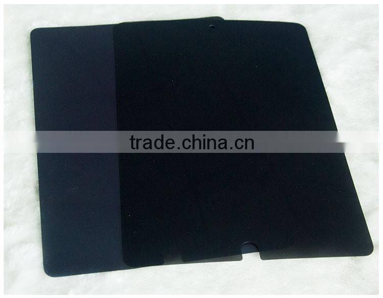2 way anti-spy screen protector for ipad with paper packaging