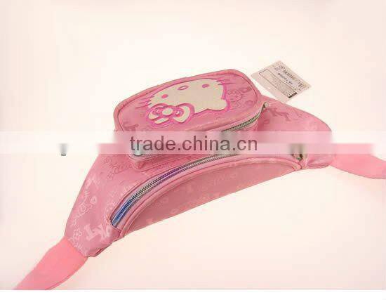 pink kids waist bag