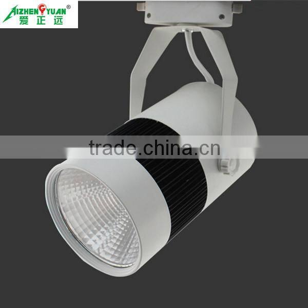 Indoor surface mounted 38 degree 10w 15w 20w 30w cob led track light