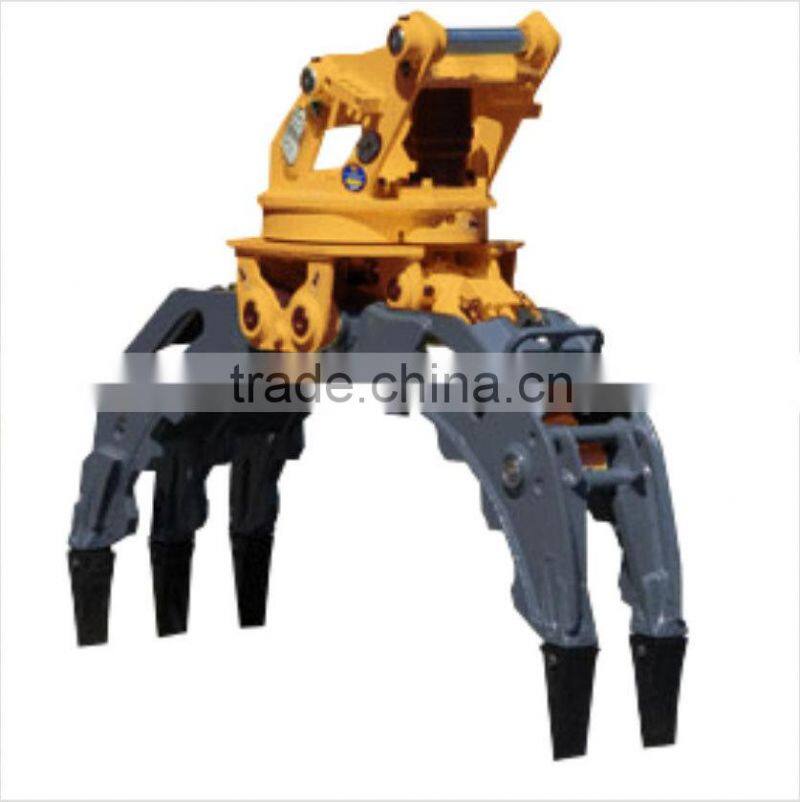 ISO-Certified waste metal handler hydraulic scrap grab