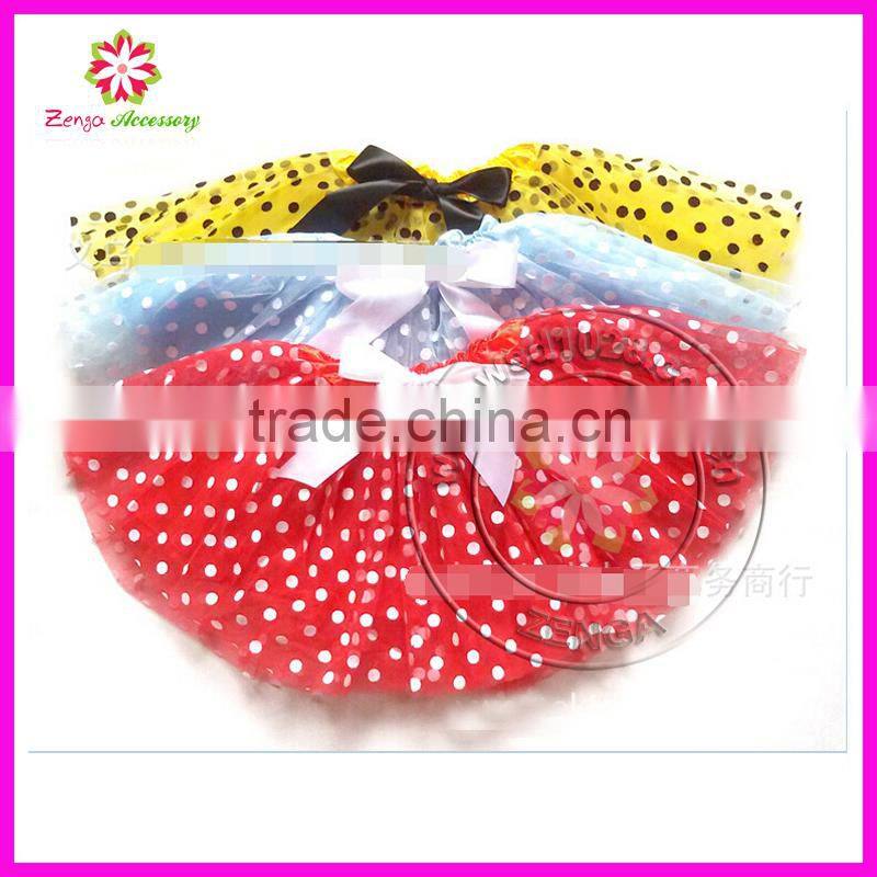 Girl polka dot skirt party dress