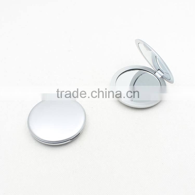 Double Sided Classic Round White Vanity Makeup Mirror
