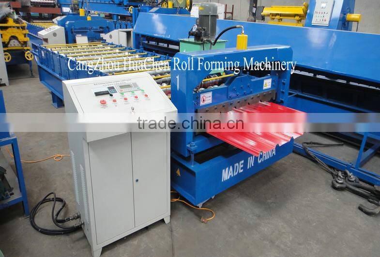 HOT SALE! China Galvanized Fully Automatic Tiles Manufacturing Machine
