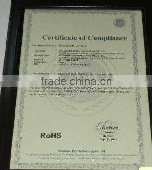 led table lamp for blue color