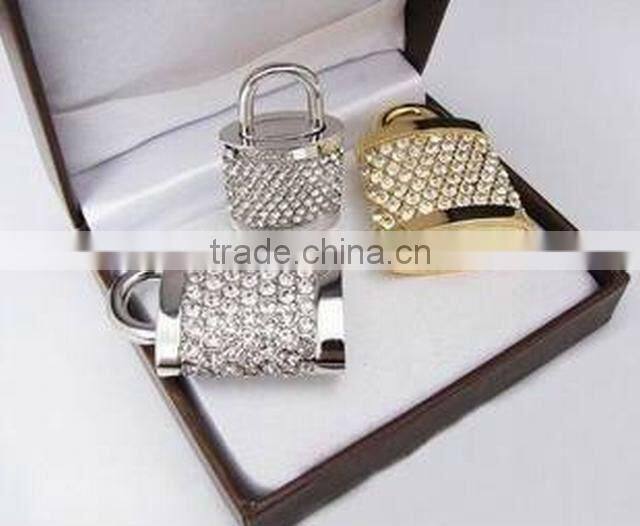 Beautiful Jewelery USB Flash Memory ,Lock USB Flash Drive