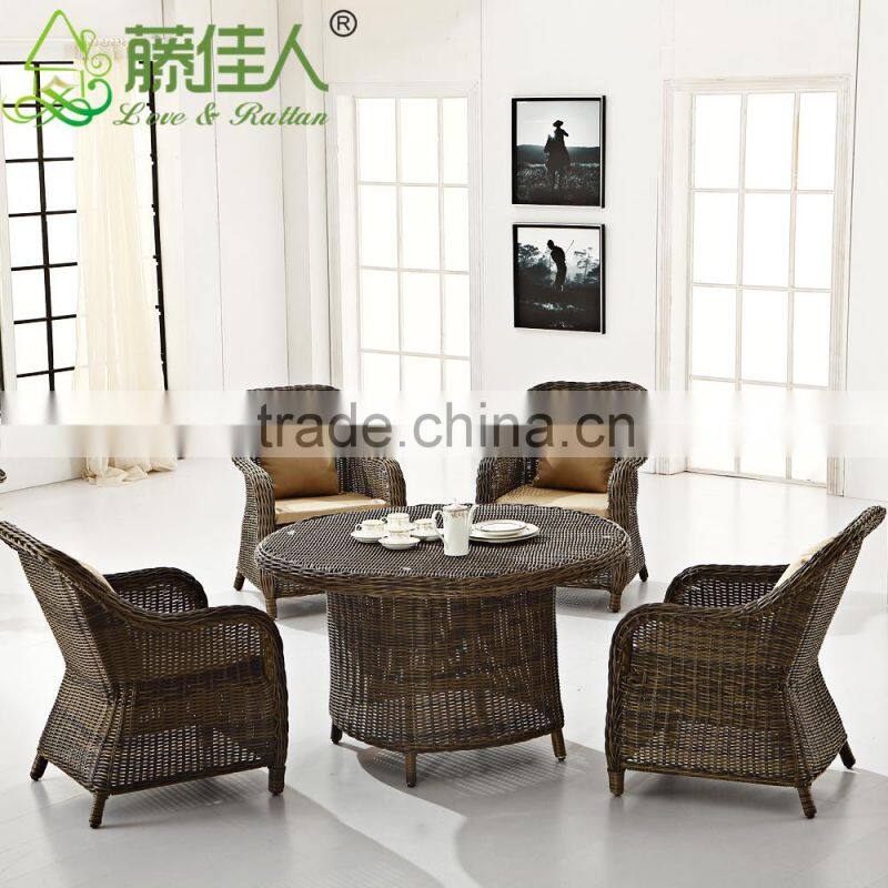 outdoor pe rattan wicker sectional sofa furniture