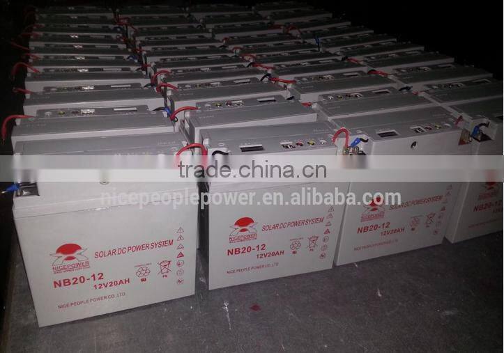 DC power supply 12v 20ah solar rechargeable battery Factory