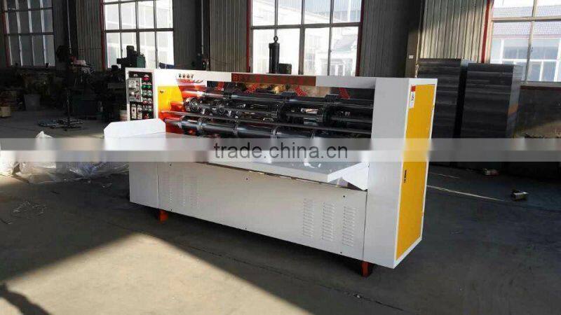 Automatic corrugated cardboard thin knife cutting slitting machine