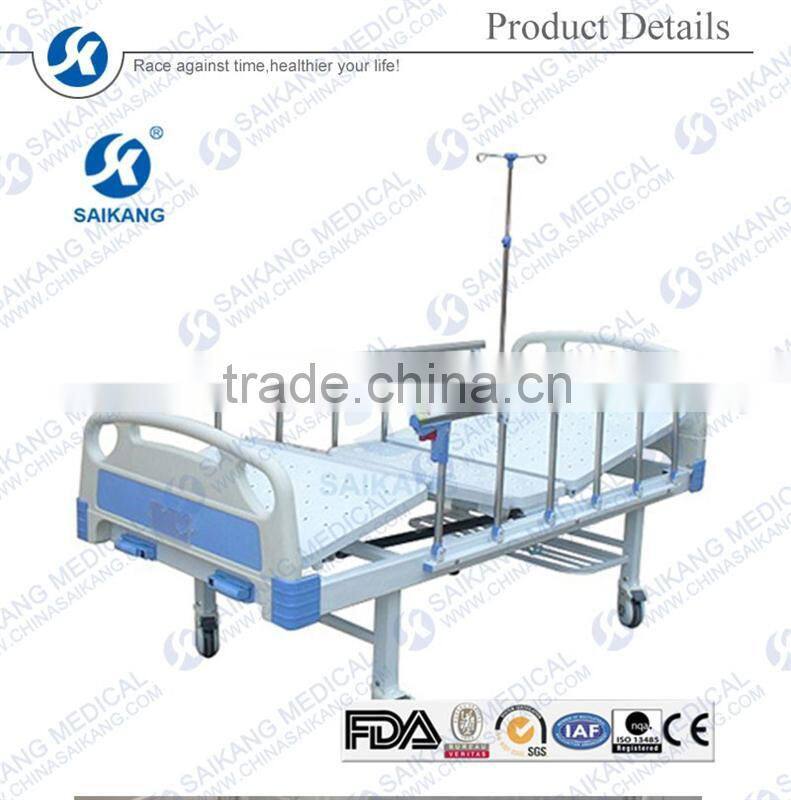 ISO9001&13485 Factory Low Price Foldable Manual Patient Bed