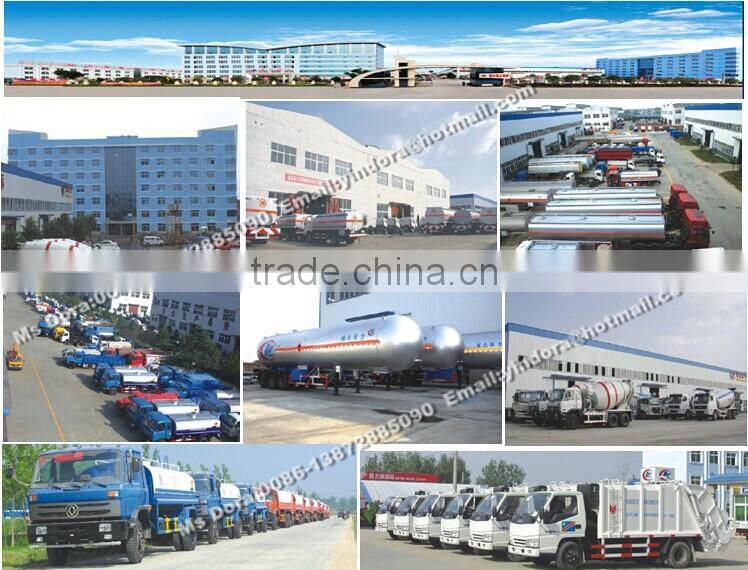 Special price of 8 ton garbage container lift trucks