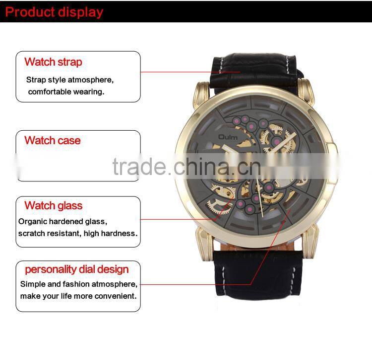 oulm factory watch, men watches without battery, automatic winner watch