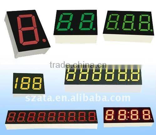 high quality 7 segment 6 v dgital led timer display
