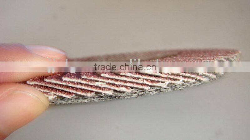 4inch aluminum oxide abrasive flap disc manufacturer