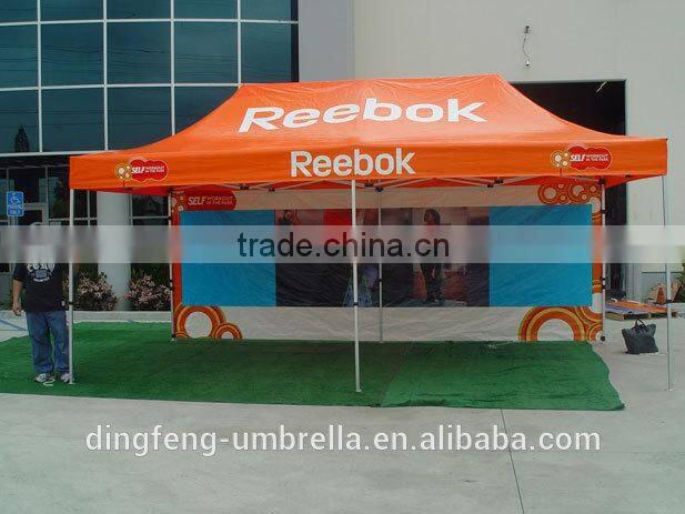 3x4.5m quick eazy up gazebo tent with roll up door