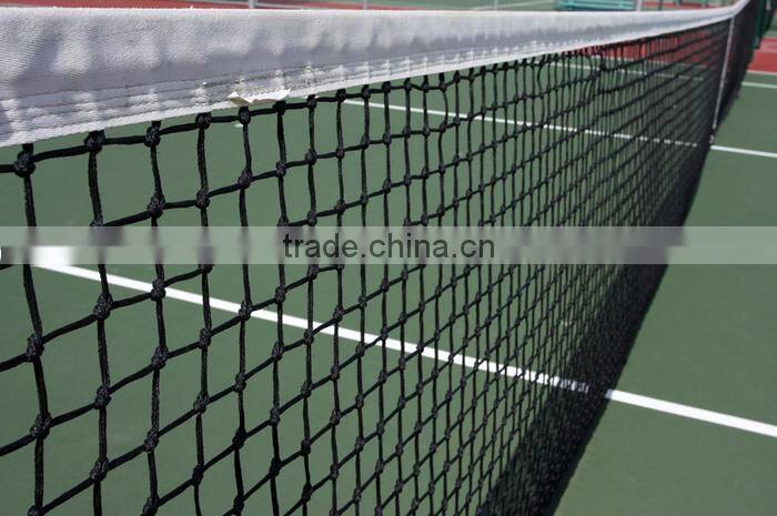 Unknotted Portable Tennis Net