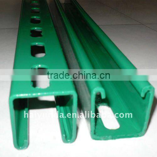 Galvanized steel unistrut channel/u channel/c channel
