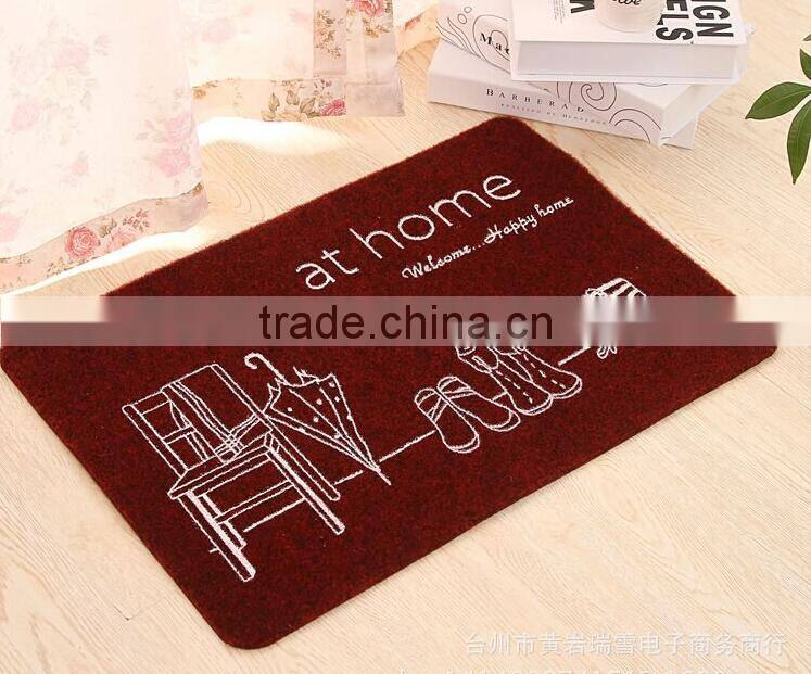 high quality floor mat with new design door mat