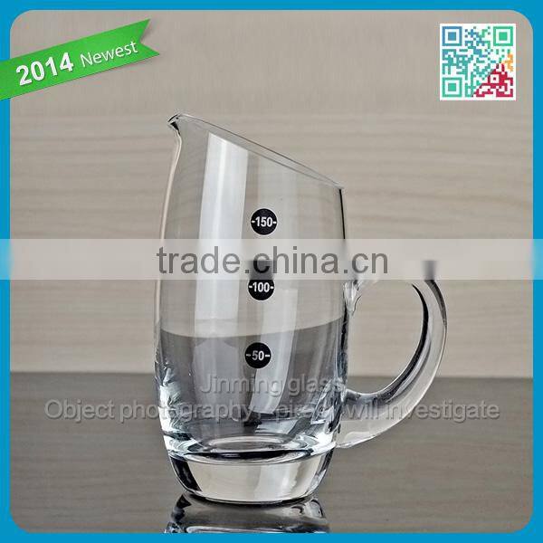 Lead Free Crystal Glass Material Handle Glass Cups Transparent Mini Wine Decanter Glasses Winehouse Tableware Handle Wine Glass