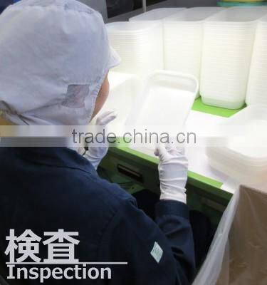 Eco-friendly transparent box for food with safety features